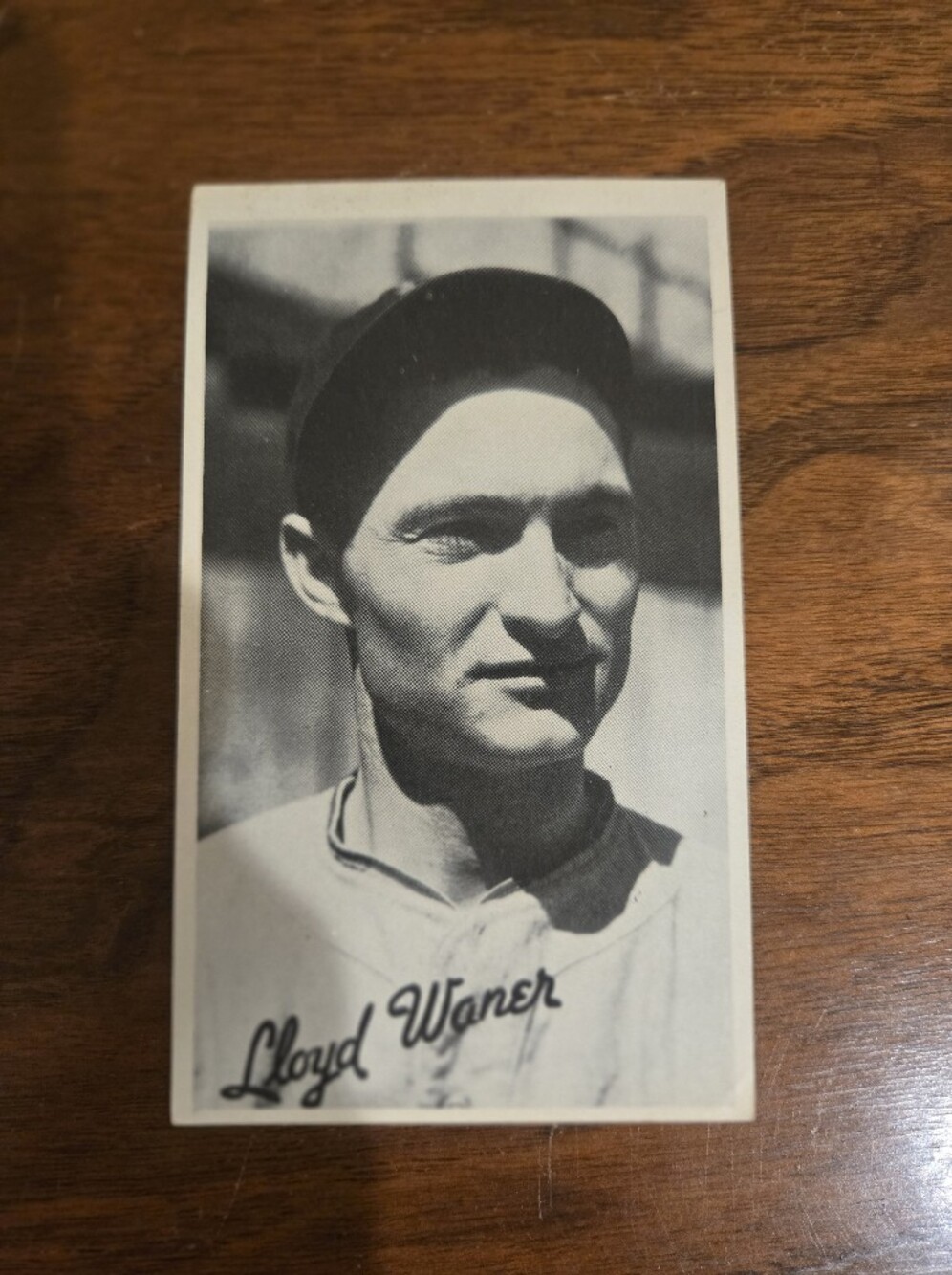 1936 Goudey Wide Pen Lloyd Waner Baseball Card Hof